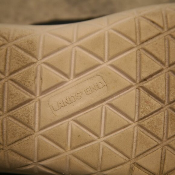 Land's End Women's Slide on Flip Flops, Size 10, Blue - Picture 3 of 5